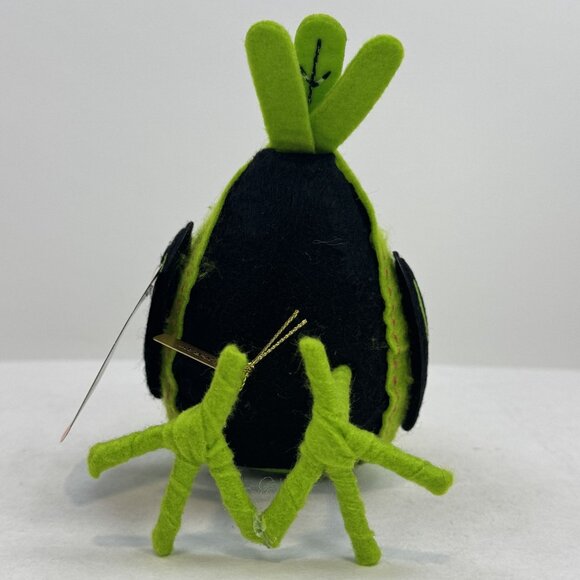 Hyde & EEK! X-Ray Featherly Friends Halloween Bird Decor Green Black 2024 NEW - Picture 6 of 12